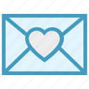 envelope, heart, invitation, invite, letter, message, wedding