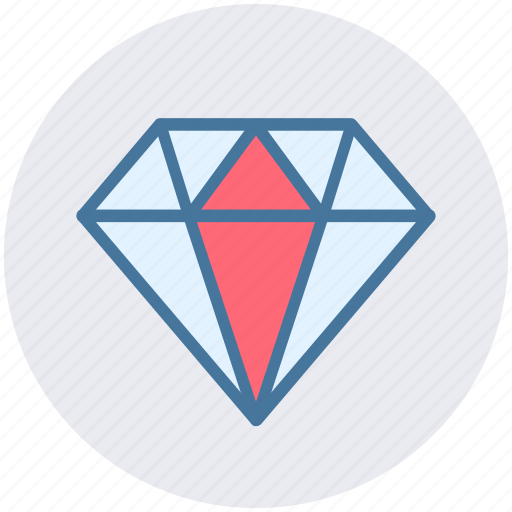 Brilliant, diamond, gem, jewelry, luxury, ruby icon - Download on Iconfinder
