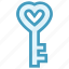 heart, heart key, key to heart, lock, love key, security 