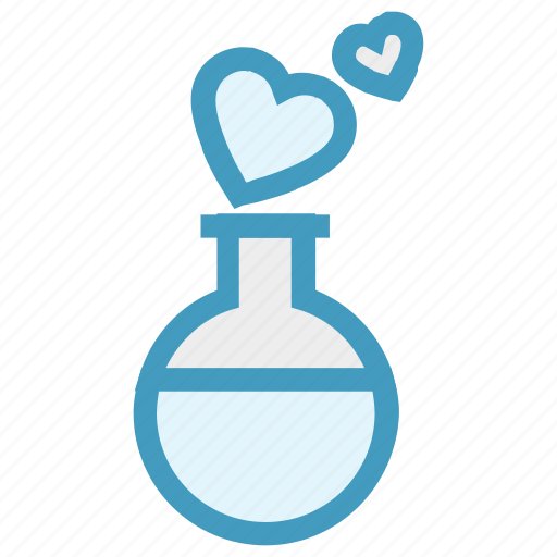 Affection, chemical, heart, love, magic, test tube, tube icon - Download on Iconfinder