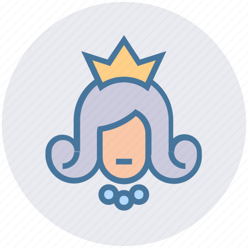 Avatar, beauty, princess, princess crown, queen, wedding, woman icon - Download on Iconfinder