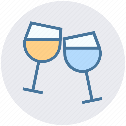 Alcohol, drinks, glass, party, restaurant, wine icon - Download on Iconfinder