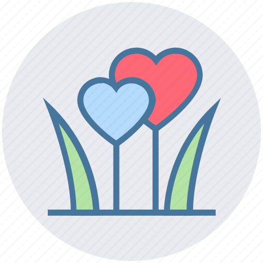 Clover, clover flower, flower, heart, love inspirations, plant, valentine icon - Download on Iconfinder
