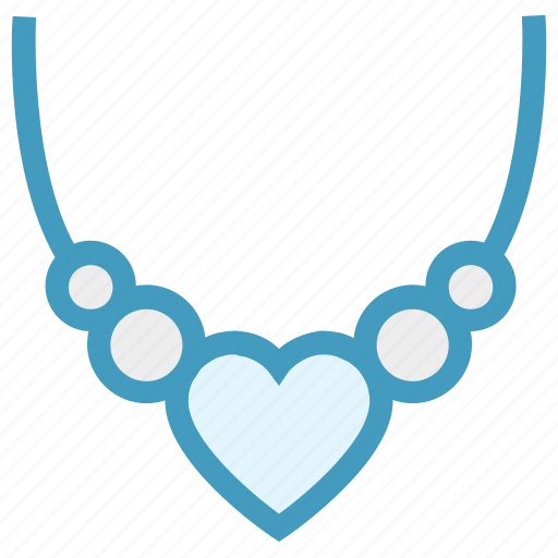 Heart, jewelry, locket, love, necklace, pearl, valentine icon - Download on Iconfinder