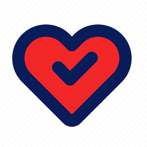 Heart, true, love, romantic, correct, day icon - Download on Iconfinder