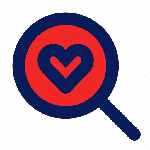 Romance, heart, search, love, romantic icon - Download on Iconfinder