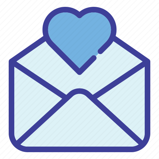Mail, love, love and romance, communications, heart, envelope, valentines day icon - Download on Iconfinder