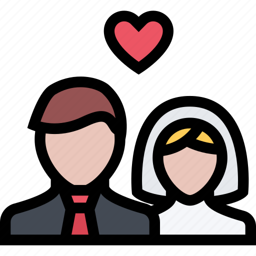 Love, lovers, newlyweds, relationship, valentine's day, wedding icon - Download on Iconfinder