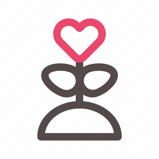 Love, plant, sprout, grow icon - Download on Iconfinder