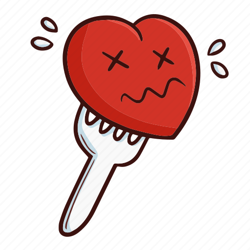 Heart, love, hurt, romance, stab, sad, break icon - Download on Iconfinder