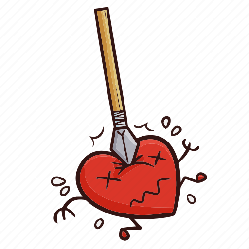 Love, hurt, break up, sad, romance, couple, suffer icon - Download on Iconfinder