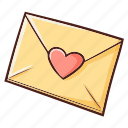 love letter, envelope, love, letter, valentine, romance, mail