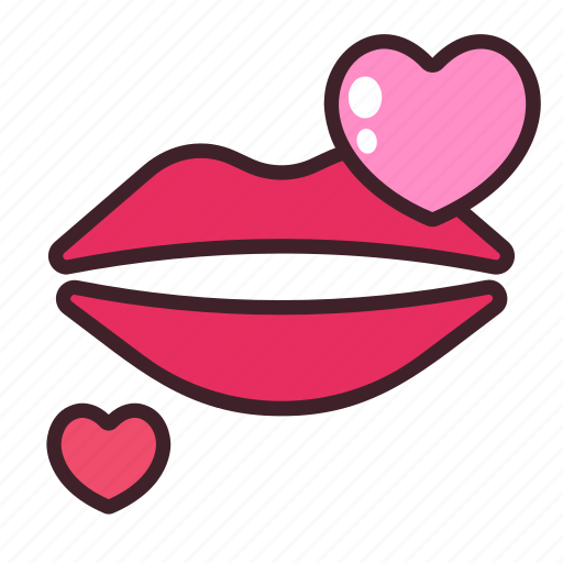 Love, kiss, couple, romantic, heart icon - Download on Iconfinder