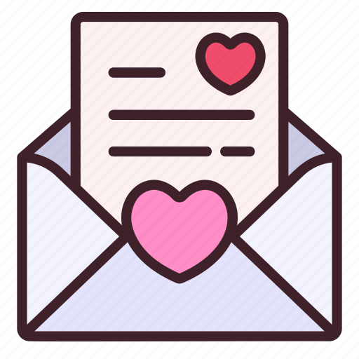 Love, letter, heart, romantic, valentine icon - Download on Iconfinder