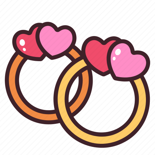Wedding, heart, love, ring, valentine icon - Download on Iconfinder