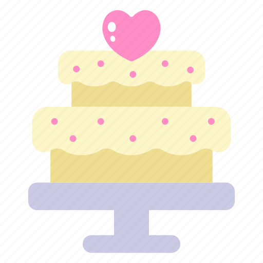 Cake, dessert, valentine, romantic, love icon - Download on Iconfinder