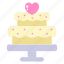 cake, dessert, valentine, romantic, love 