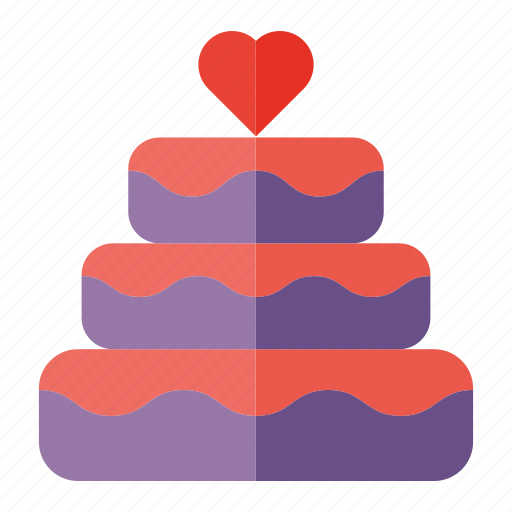 Cake, bread, love, bakery, wedding cake, valentines day, romance icon - Download on Iconfinder