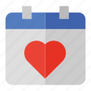 calendar, love, valentines day, heart, celebrating, time and date, love and romance