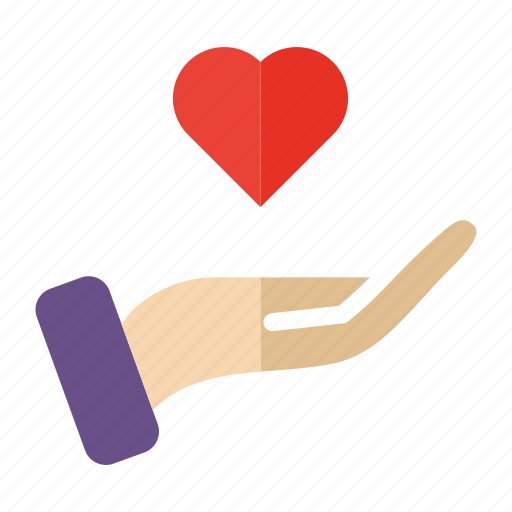 Hand, love, heart, friendship, love and romance, valentines day icon - Download on Iconfinder