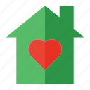 house, home, love, valentines day, heart, familly, love and romance