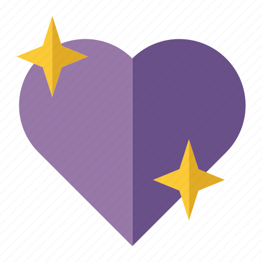 Love, like, valentines day, heart, stars, love and romance icon - Download on Iconfinder