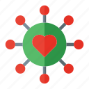 love, connection, circle, love and romance, business and finance, network, hearts, circles, valentine