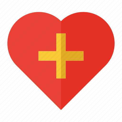 Love, plus, heart, love and romance, valentines day, like, romantic icon - Download on Iconfinder