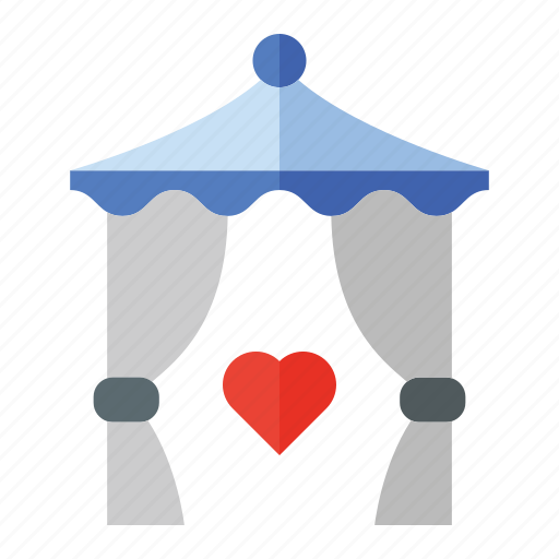 Wedding, love, tent, love and romance, celebration, party, valentiness day icon - Download on Iconfinder