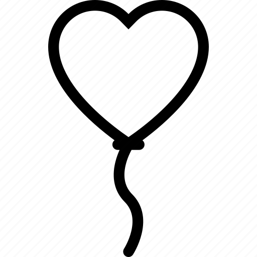 Balloon, love, lovers, relationship, valentine's day, wedding icon - Download on Iconfinder