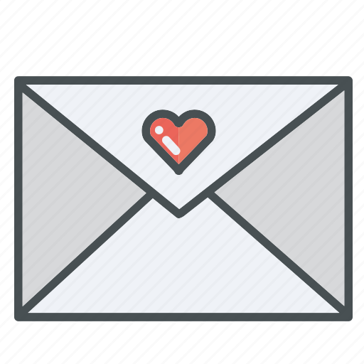 Heart, hearts, letter, letters, love, valentine, valentines icon - Download on Iconfinder