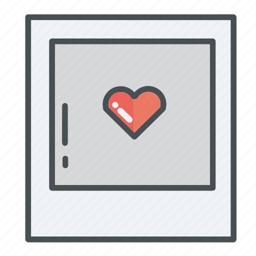 Camera, heart, hearts, love, photo, valentine, valentines icon - Download on Iconfinder