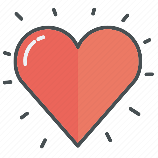 Heart, hearts, love, shape, valentine, valentines, wedding icon - Download on Iconfinder