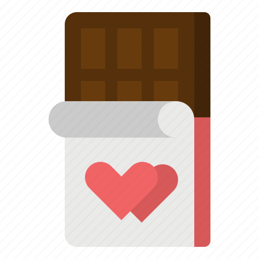 Bar, chocolate, love, romance, sweet icon - Download on Iconfinder