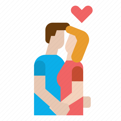 Couple, da, kiss, love, valentines icon - Download on Iconfinder