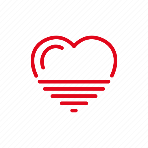 Love, romance, sea, stripe, sun, water icon - Download on Iconfinder