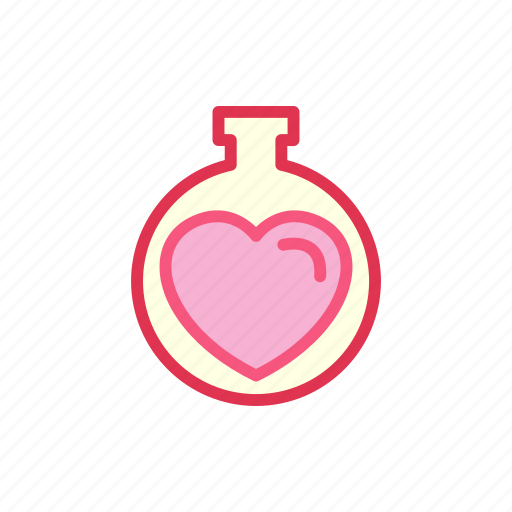 Beaker, love, parfume, poison, tube, lab, romance icon - Download on Iconfinder