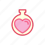 beaker, love, parfume, poison, tube, lab, romance 