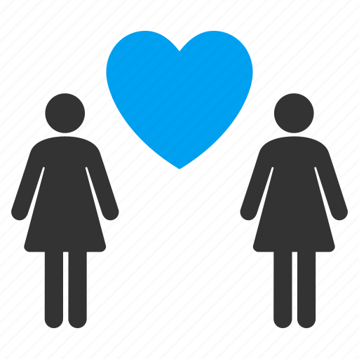 Amour, dating, favorite, lady pair, lesbi couple, valentine, woman love icon - Download on Iconfinder