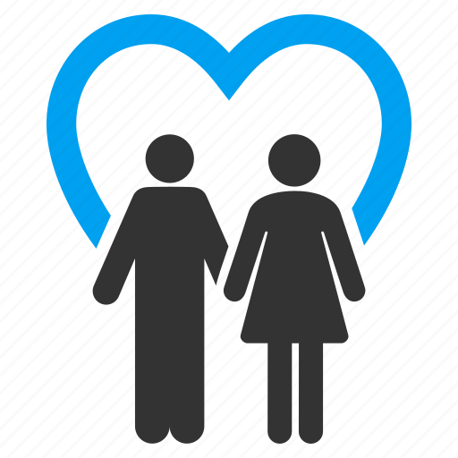 Adult pair, couple, love, marriage, people family, social relations, wedding icon - Download on Iconfinder