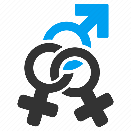 Double orgy, heterosexual, mistress, sex relations, sexual, trans gender, union icon - Download on Iconfinder