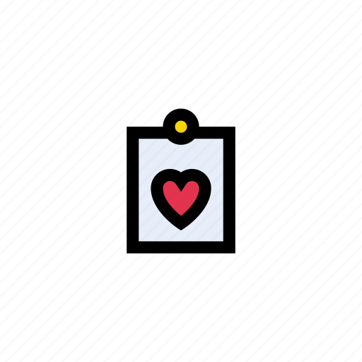 Clipboard, heart, like, love, marriage icon - Download on Iconfinder