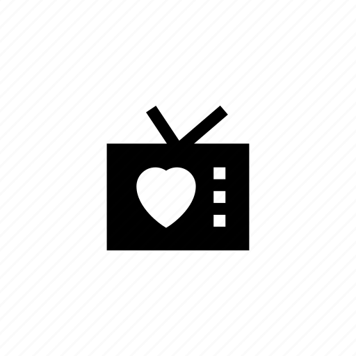 Antenna, drama, heart, love, television icon - Download on Iconfinder