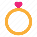 ring, notification, hand, wedding, alert, one