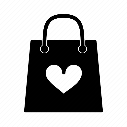 Bag, cart, like, love, purchases, shopping, valentine day icon - Download on Iconfinder