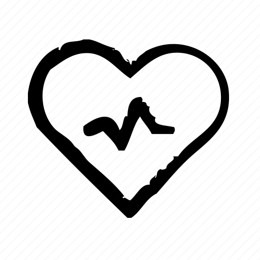 Day, engagement, heart, pulse, valentines, wedding icon - Download on Iconfinder