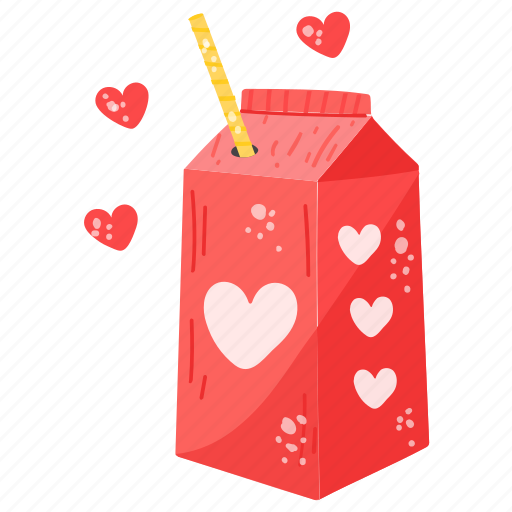 Romantic drink, valentine drink, love drink, juice, beverage sticker - Download on Iconfinder