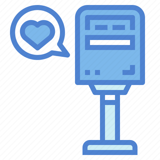 Communications, love, mailbox, message icon - Download on Iconfinder