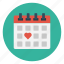 calendar, date, event, love, valentine 
