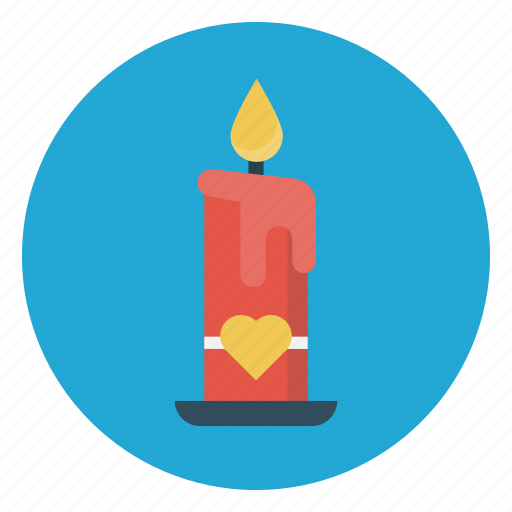 Candle, decoration, light, love, valentine icon - Download on Iconfinder